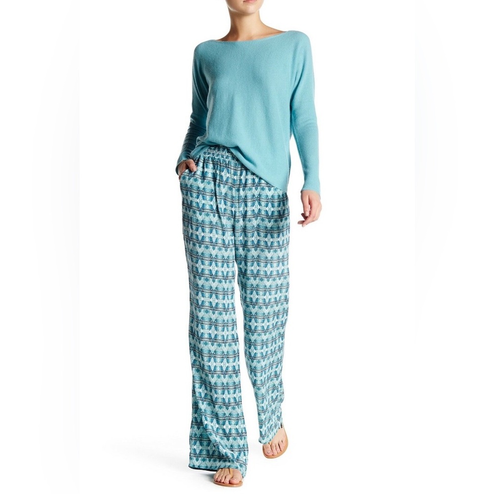 J.O.A. Silk Wide Leg Pants